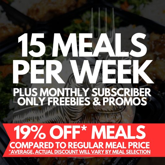15 Meal Subscription (Billed Monthly)