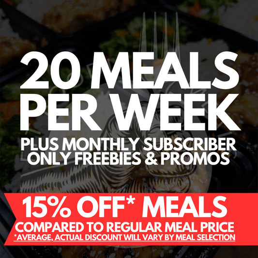 20 Meal Subscription (Billed Weekly)