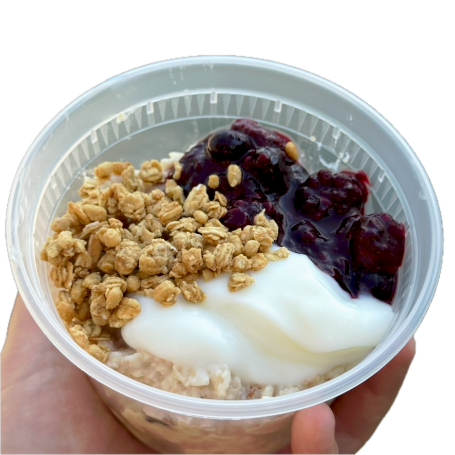 Triple Berry Parfait Oats