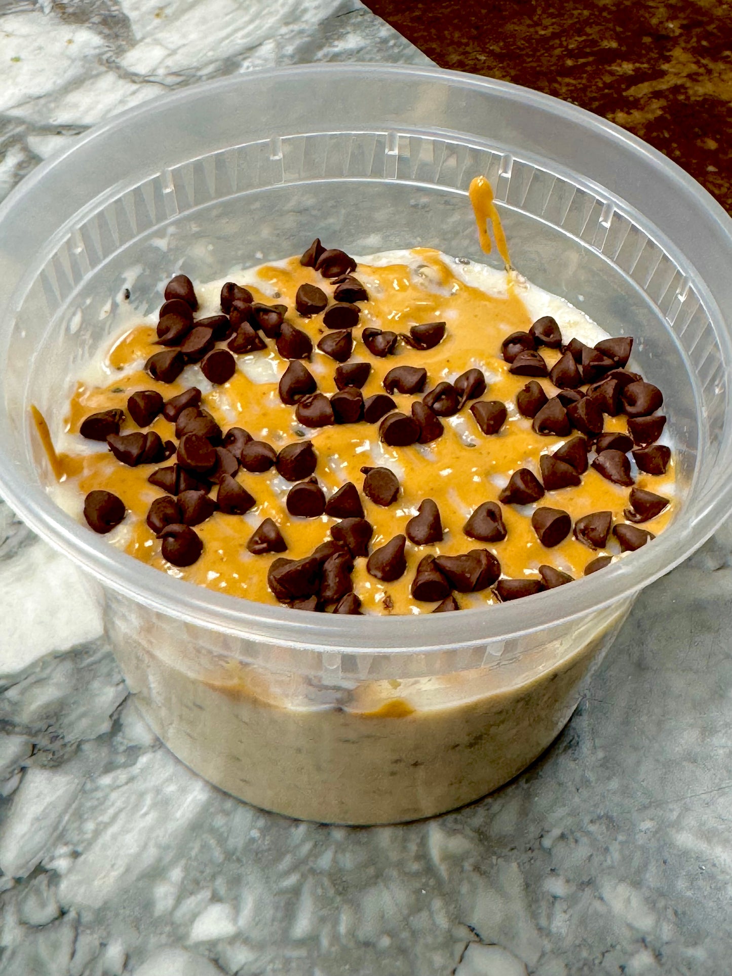 PB Chocolate Lovers Overnight Oats