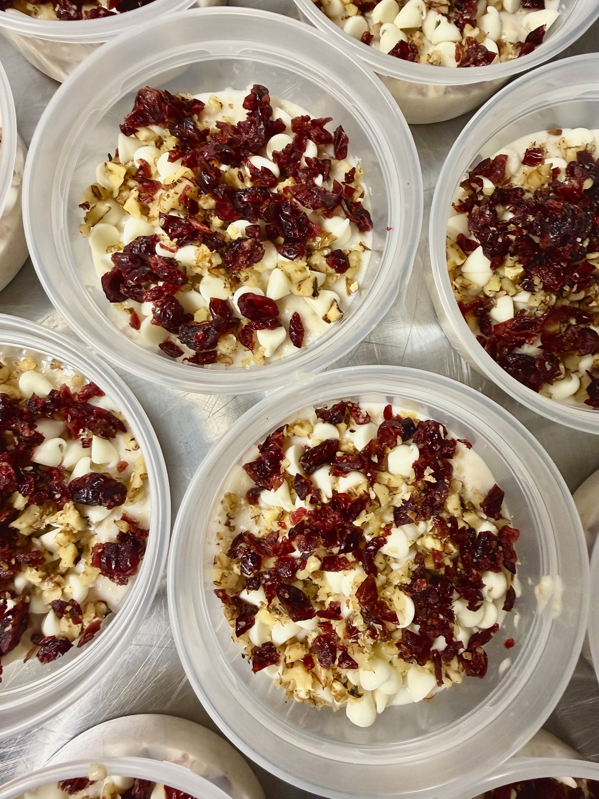 Cranberry Walnut White Chocolate Oats | Fit Foodie Meals San Antonio