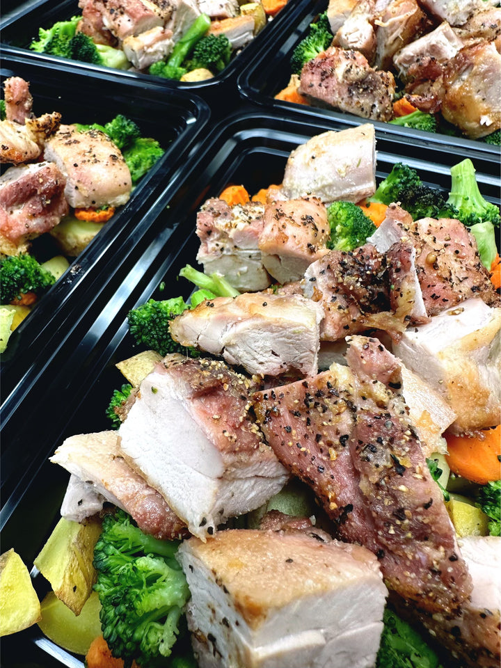 Tony's Lemon Chicken, Veggies & Potatoes | Fit Foodie Meals from Fit Foodie Meals